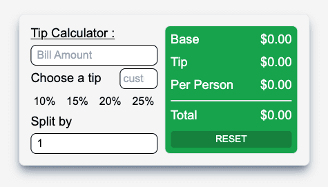 Tip Calculator